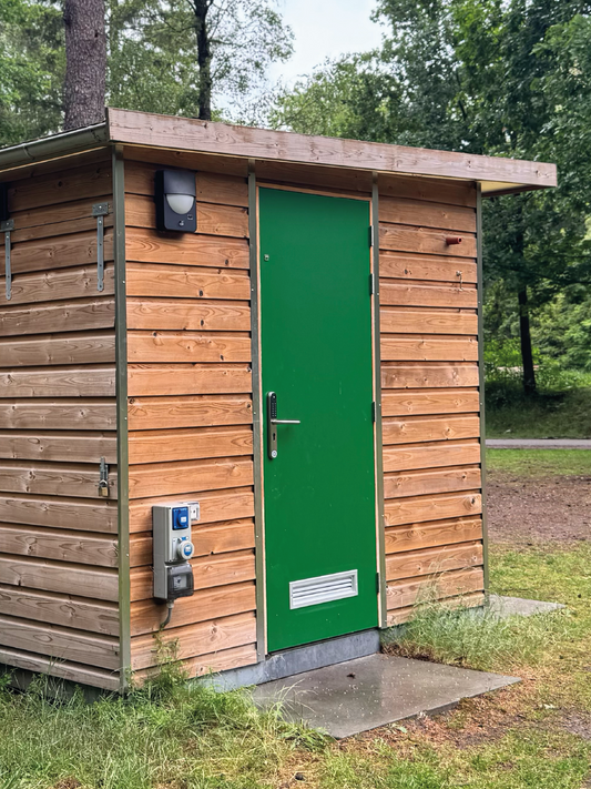 Caravan- en fietsaansluiting