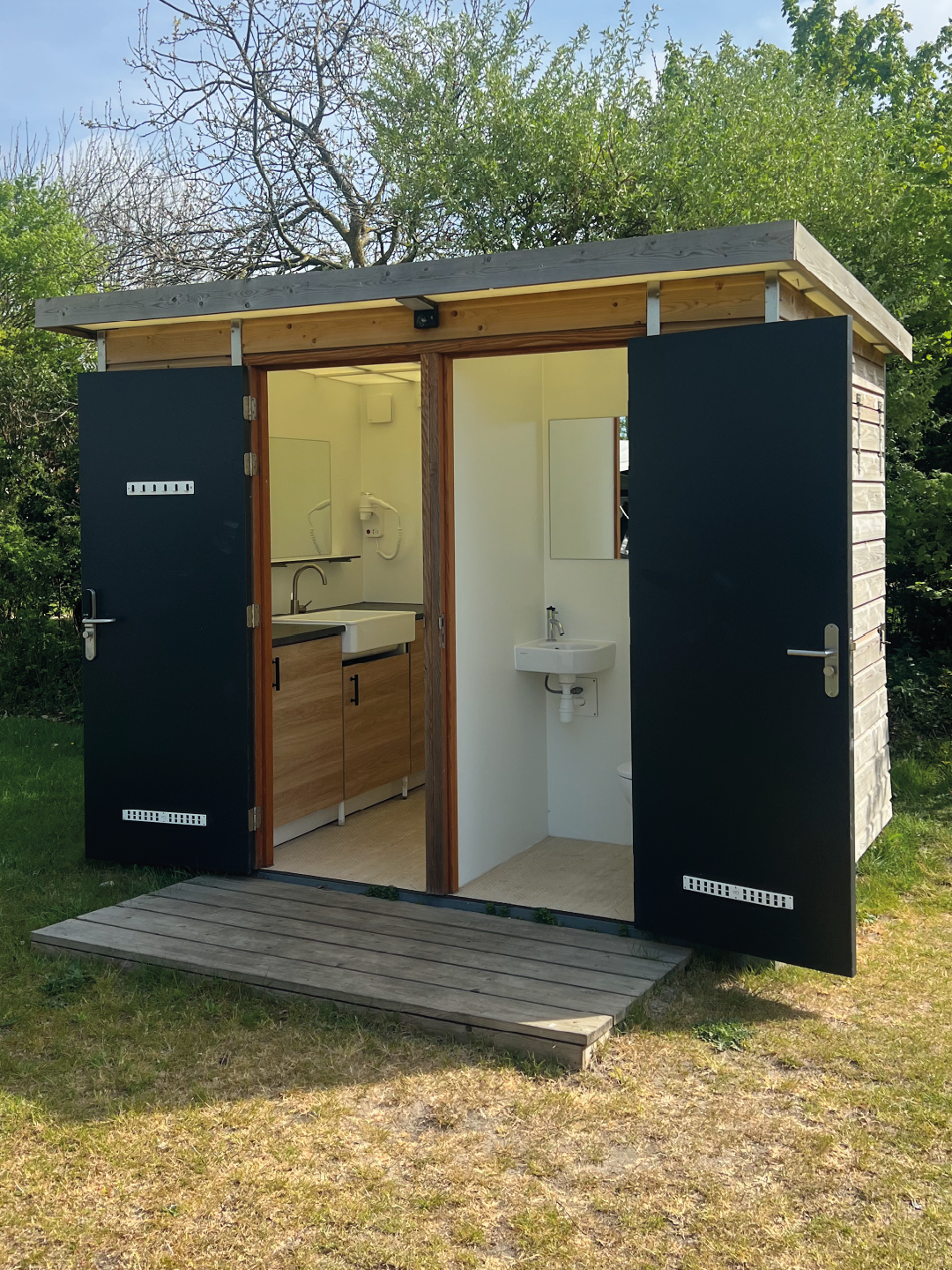 Geberit hoekwastafel