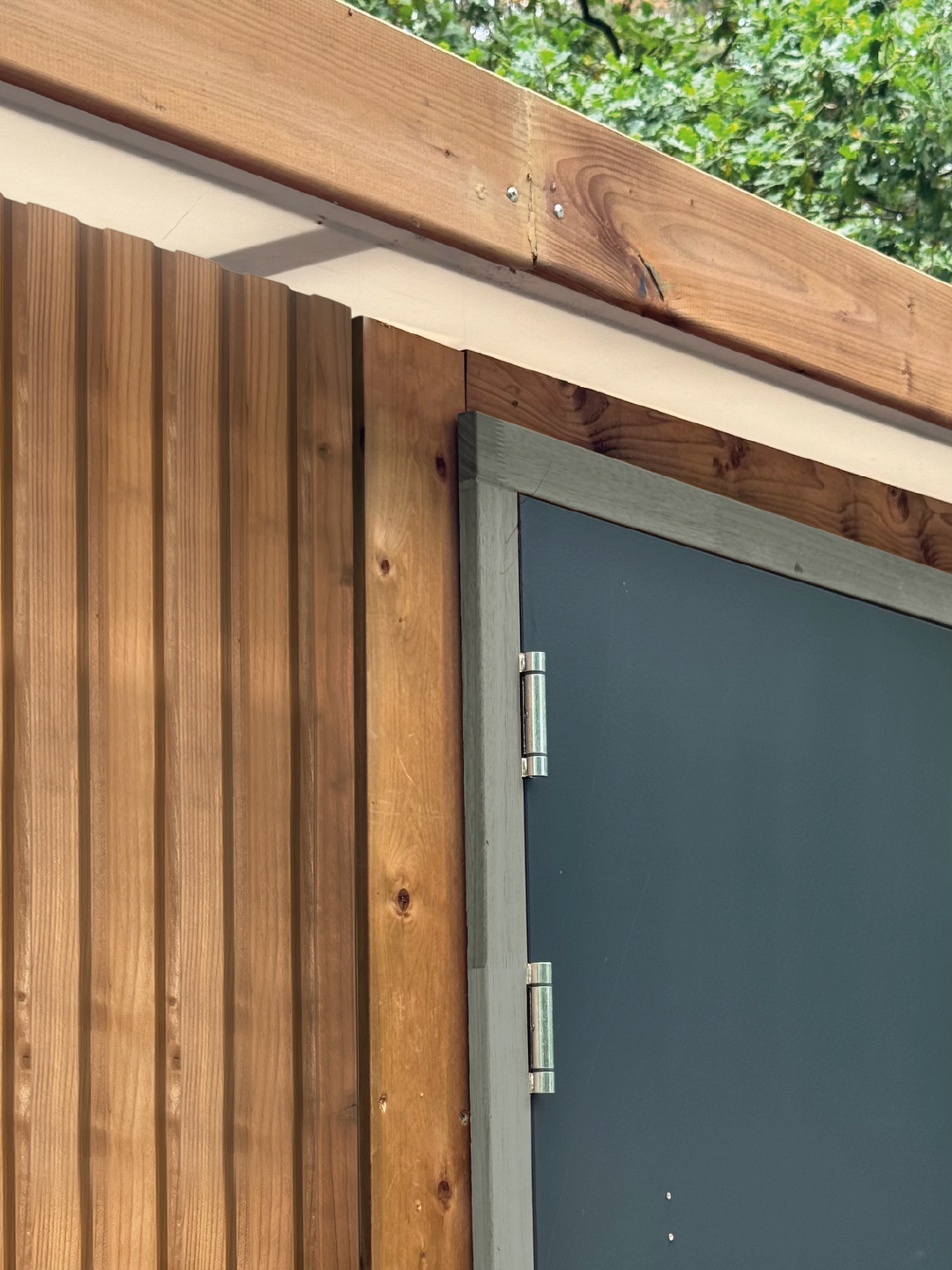 Thermisch gemodificeerde buitenafwerking