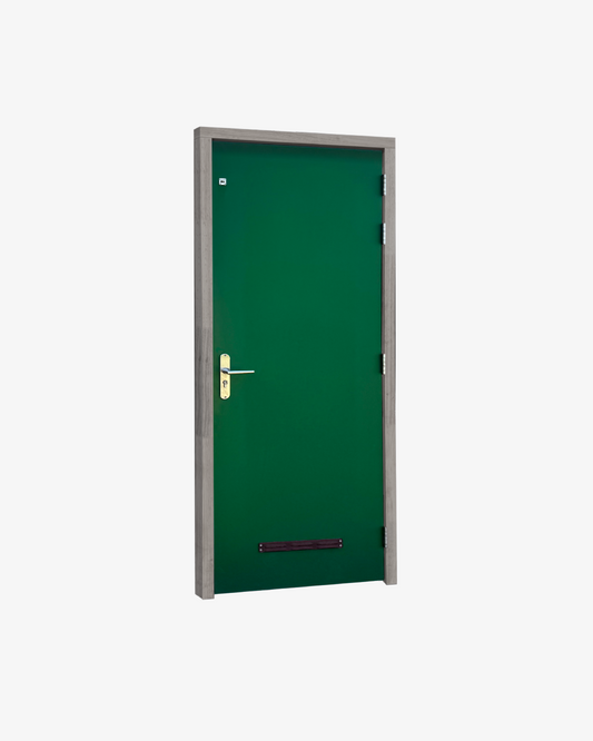 Buitendeur groen (RAL 6002)