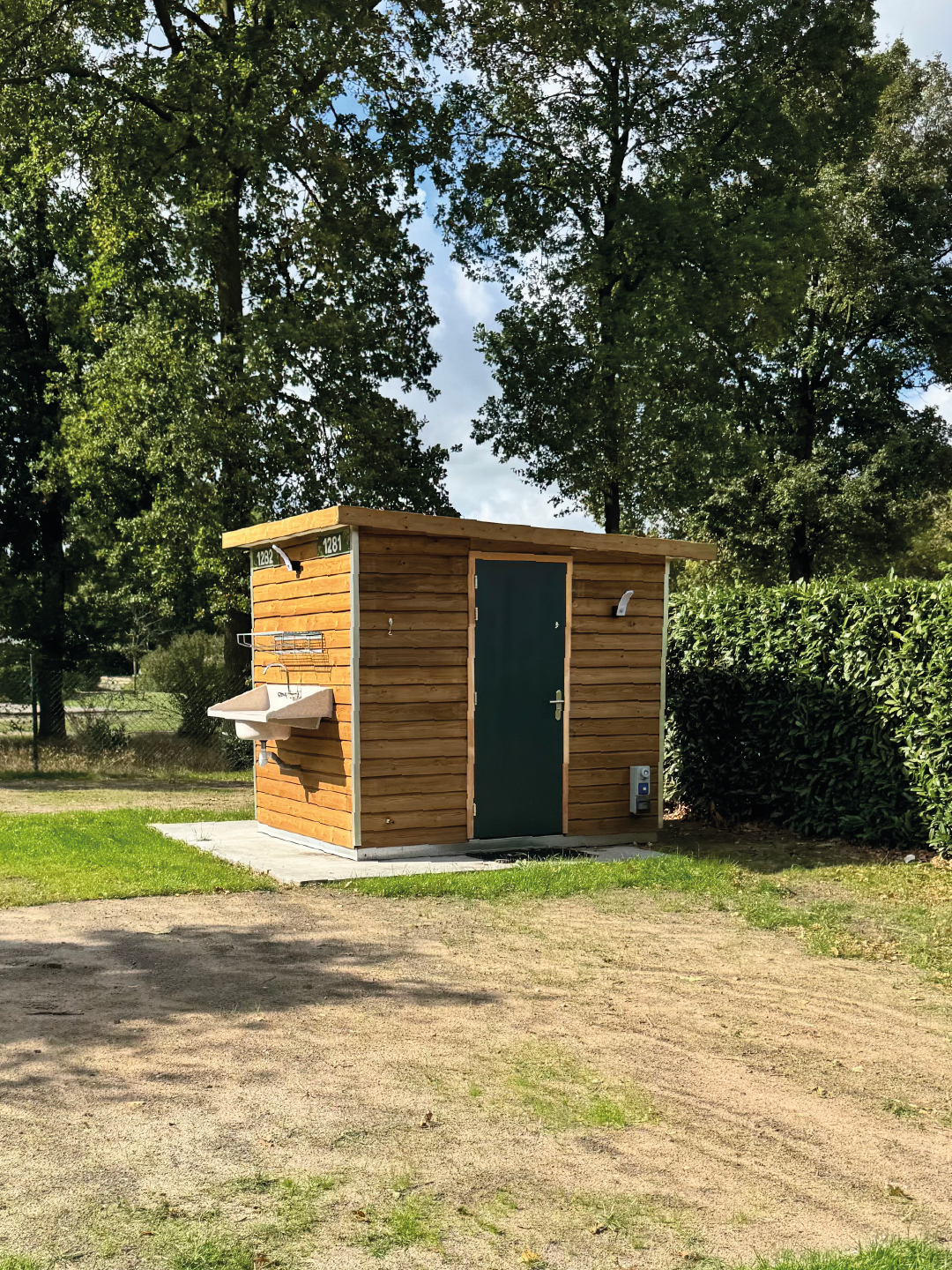 Rabatdelen buitenafwerking (bruin geïmpregneerd)