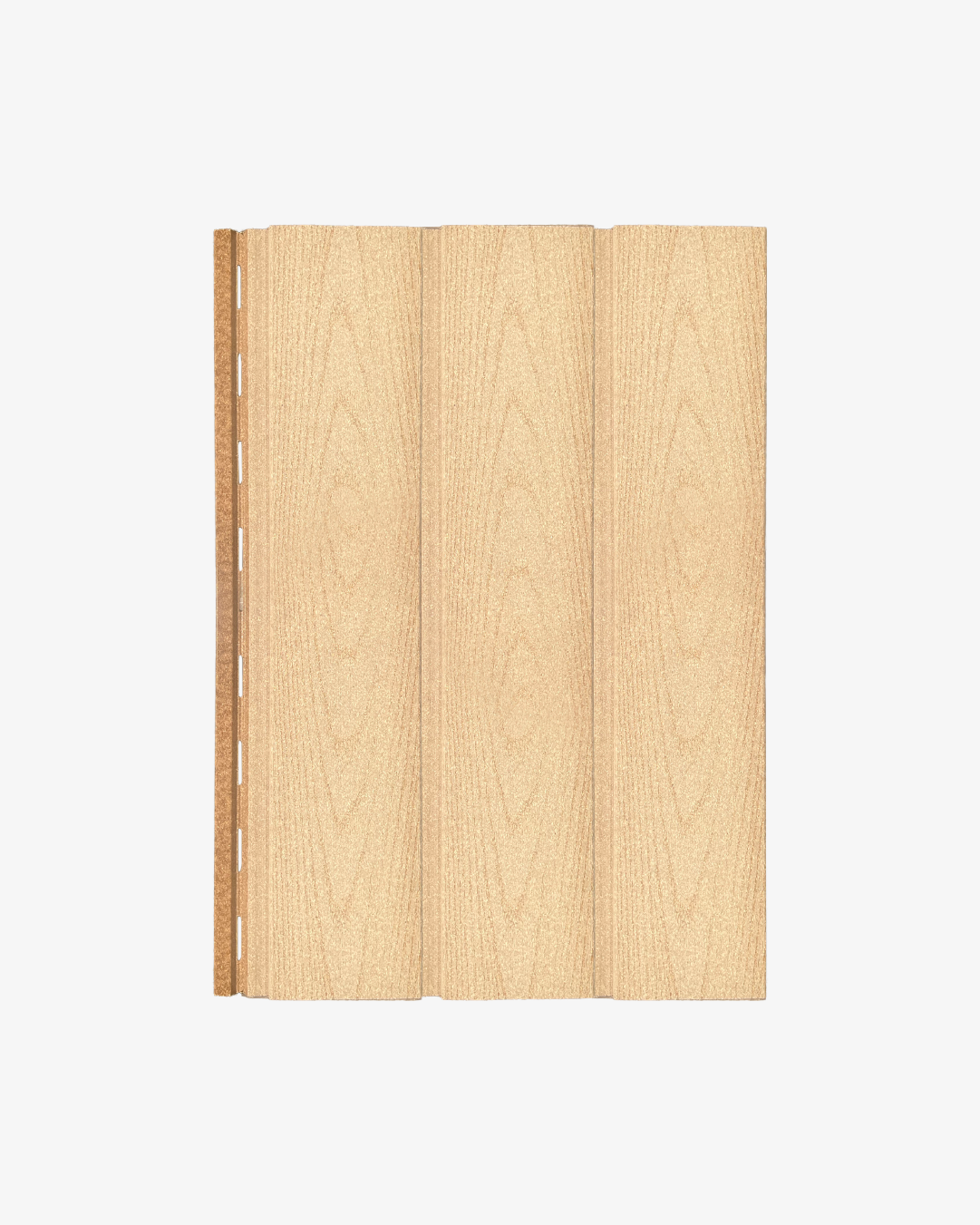 Houtvezel versterkt kunstof buitenafwerking