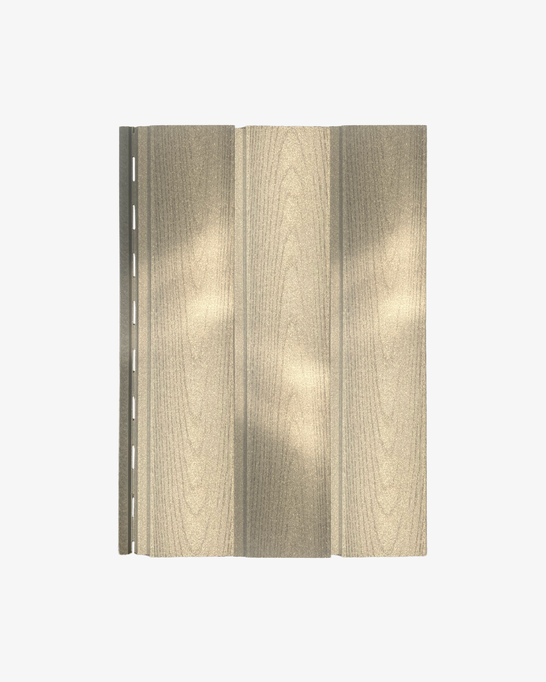 Houtvezel versterkt kunstof buitenafwerking