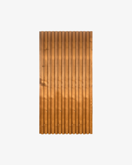 Thermisch gemodificeerde buitenafwerking